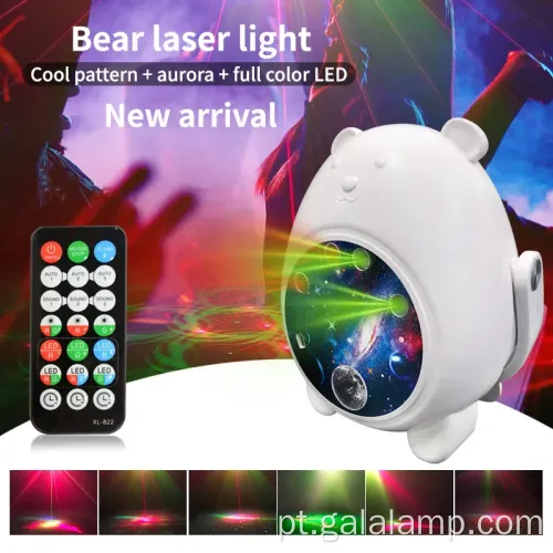 Projetor de luz laser de laser noturna controlada remota